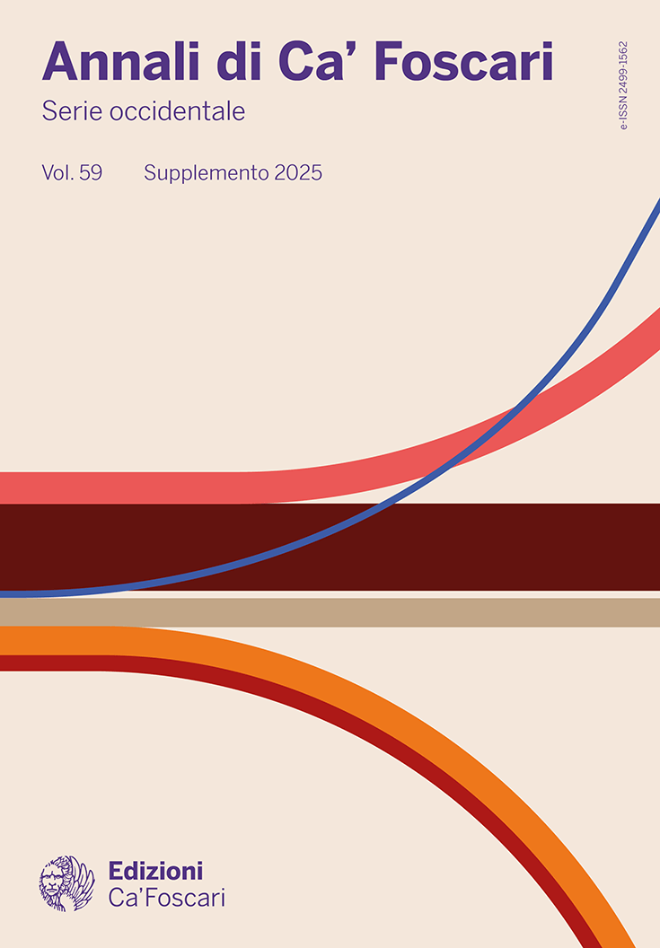 cover del fascicolo 59 | Supplemento | 2025