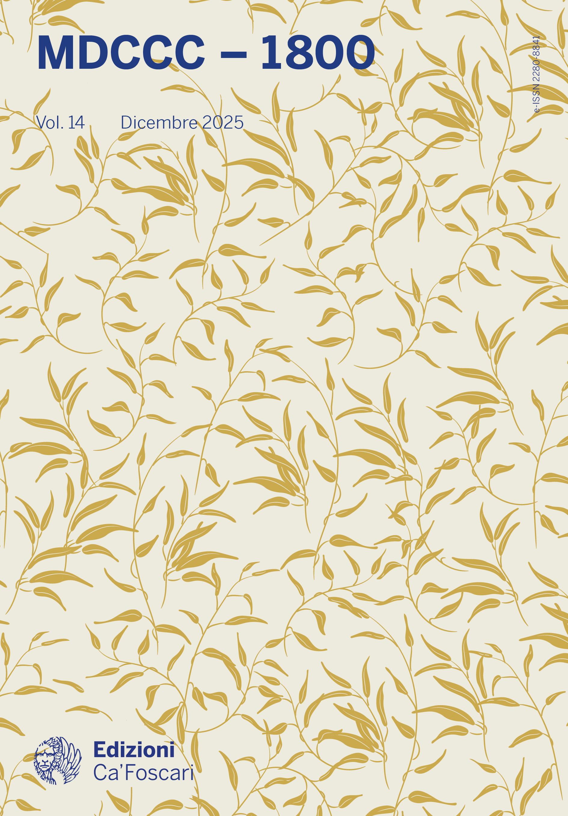 Cover del fascicolo 14 | 2025