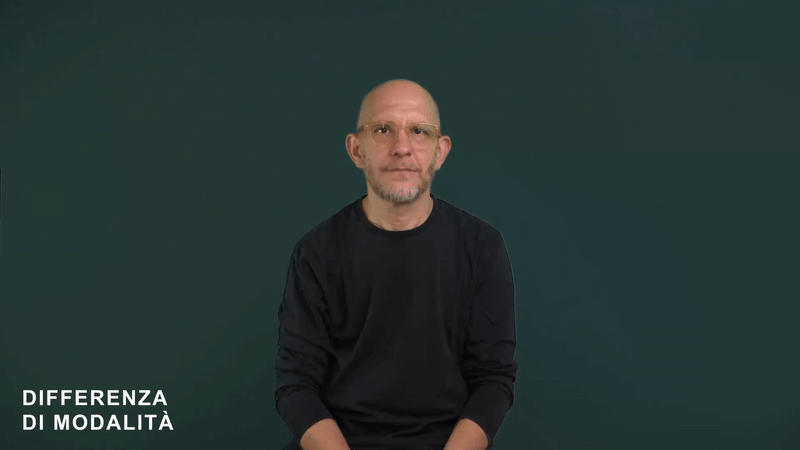 Differenze di modalità